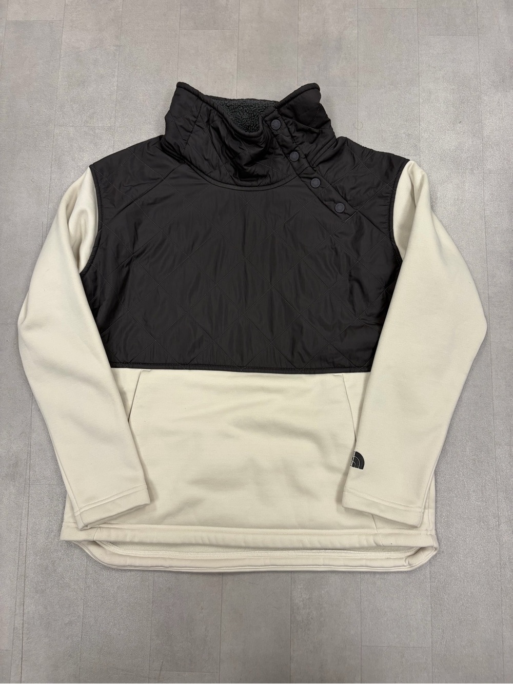 The North Face Women’s Two-Tone Pullover Sweater - Black and Cream